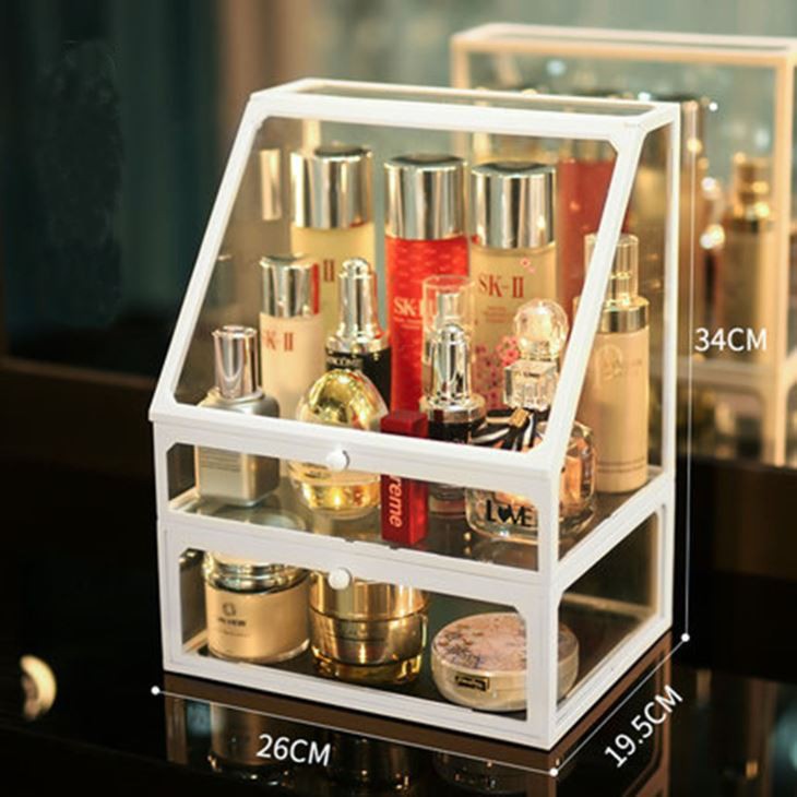 Acrylic Makeup Storage Boxes Acrylic Black Cosmetic Box
